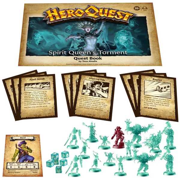 HeroQuest - Spirit Queen's Torment Quest Pack-Board Games-Ashdown Gaming