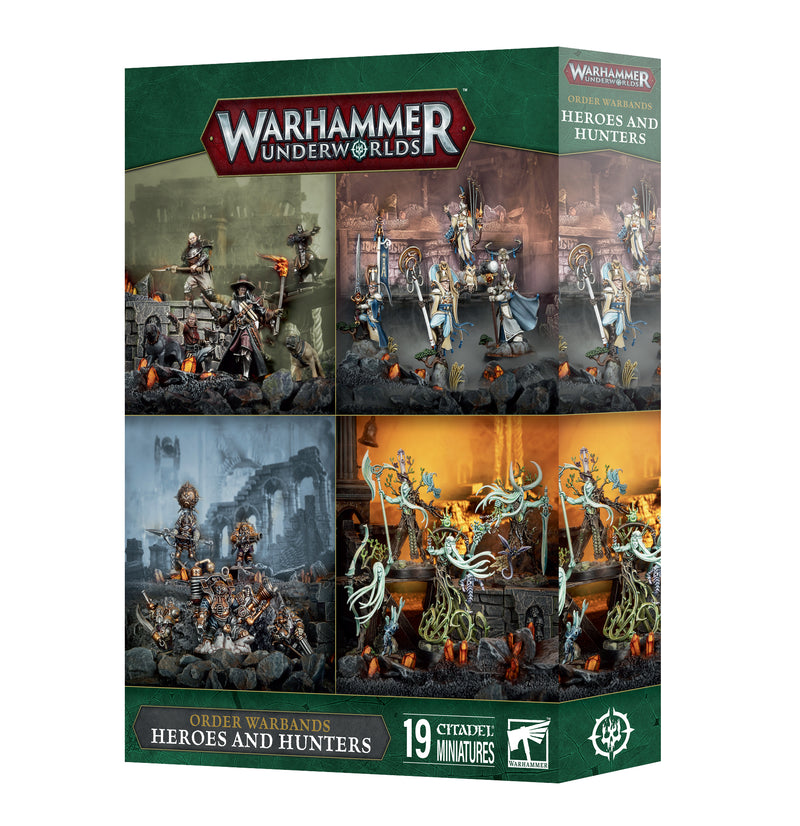 Warhammer Underworlds - Heroes and Hunters-Ashdown Gaming