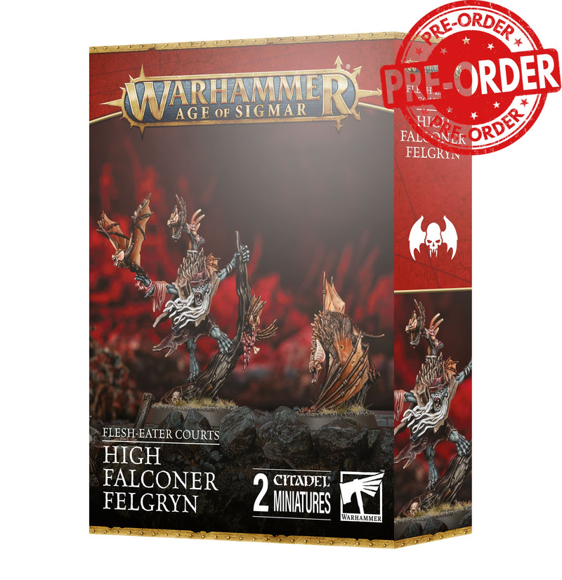 Flesh-Eater Courts - High Falconer Felgryn-boxed set-Ashdown Gaming