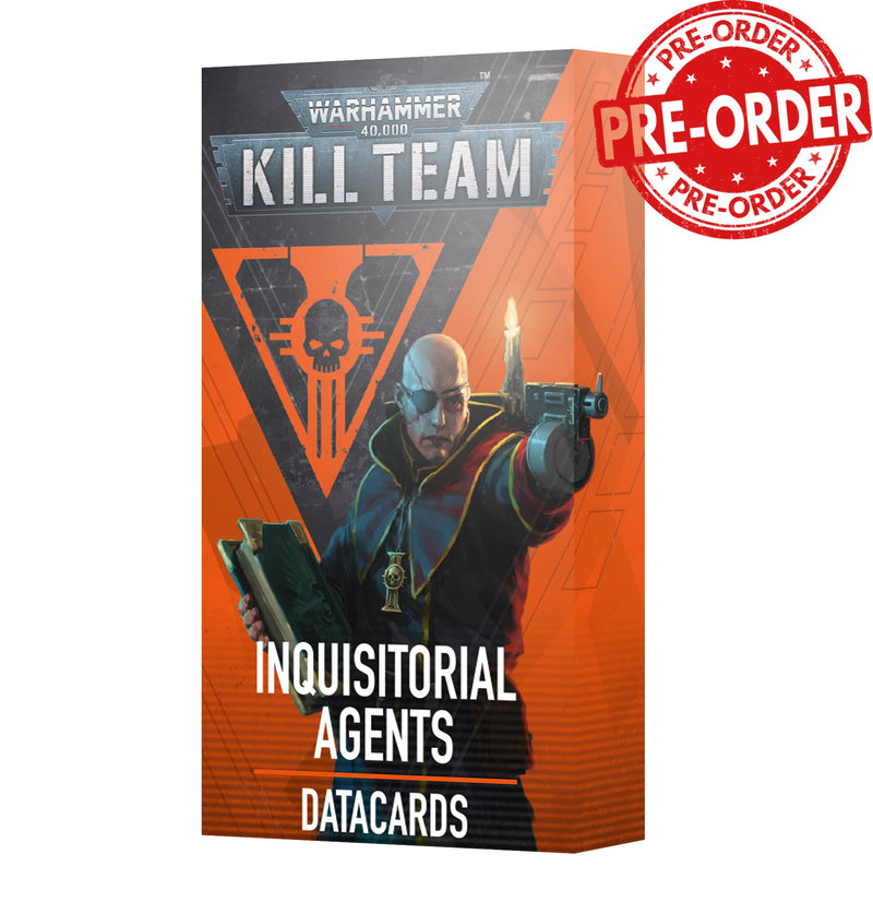 Kill Team - Inquisitorial Agents Datacards-Boxed Set-Ashdown Gaming