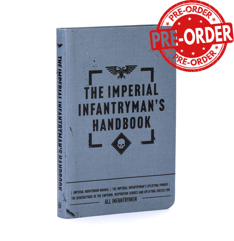 Black Libraray - The Imperial Infantryman's Handbook (HB)-Ashdown Gaming