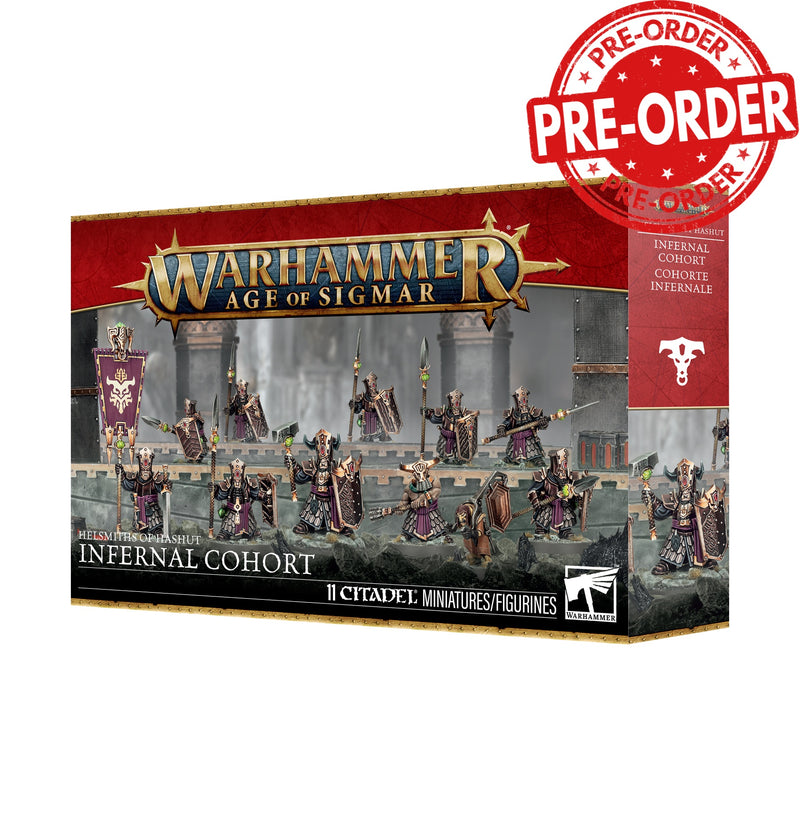Helsmiths of Hashut - Infernal Cohort-Boxed Set-Ashdown Gaming