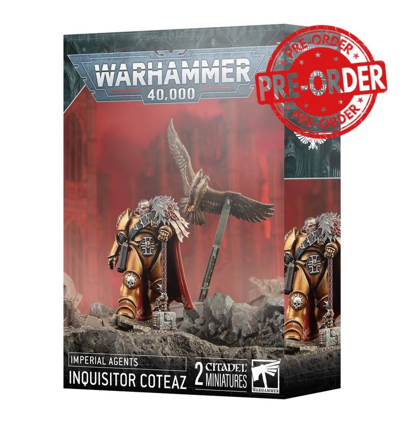 Imperial Agents - Inquisitor Coteaz-boxed set-Ashdown Gaming