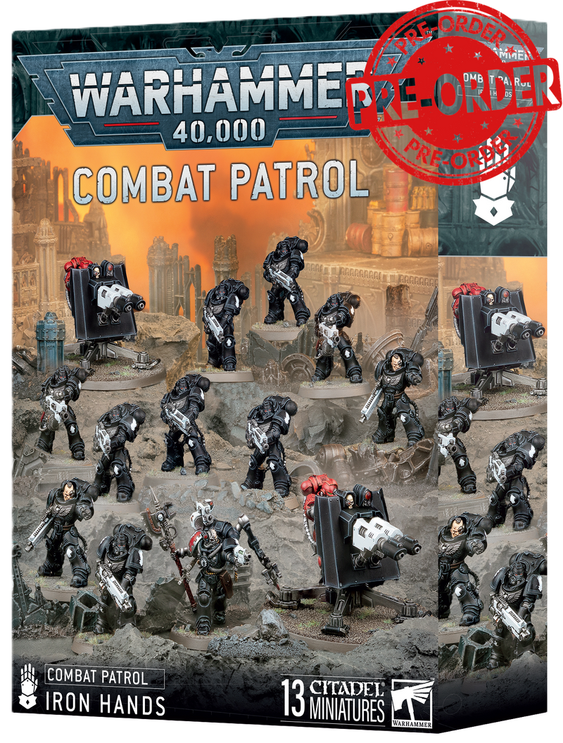 Iron hands - Combat Patrol-Boxed Set-Ashdown Gaming