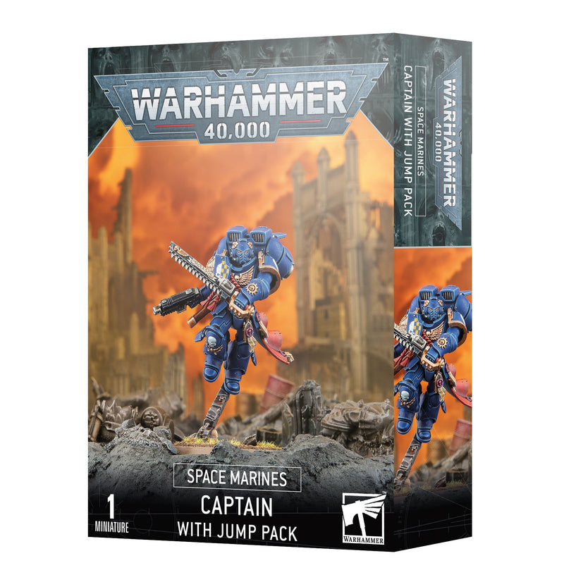 Space Marines - Captain with Jump Pack-Box Set-Ashdown Gaming