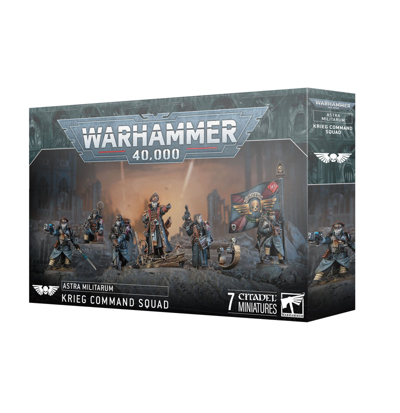 Astra Militarum - Krieg Command Squad-Boxed Set-Ashdown Gaming