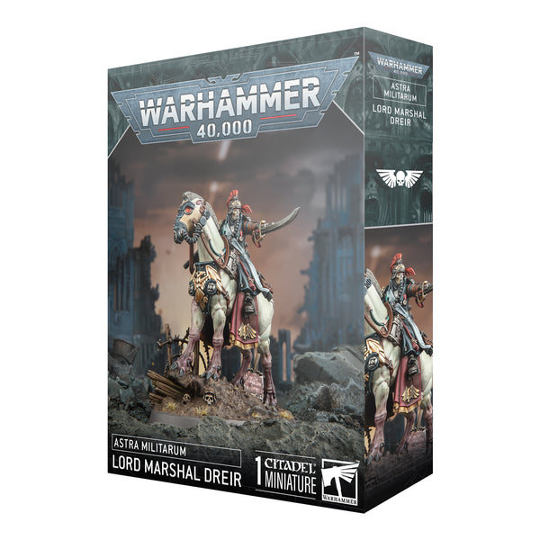 Astra Militarum: Lord Marshal Drier - Warhammer 40K - Miniatura Nuova Sigillata