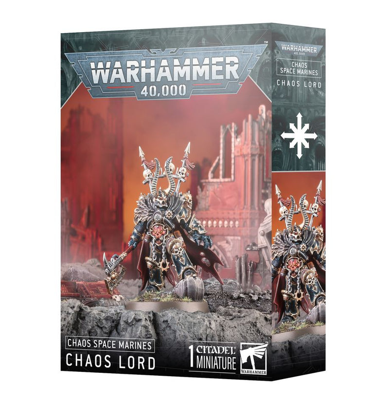 Chaos Space Marines - Chaos Lord-boxed set-Ashdown Gaming