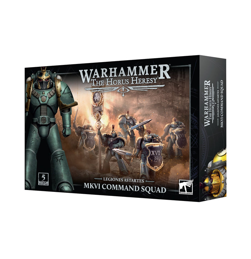 Horus Heresy - MkVI Command Squad-Boxed Set-Ashdown Gaming