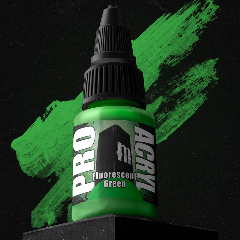 Pro Acryl - Fluorescent Green-Paint-Ashdown Gaming