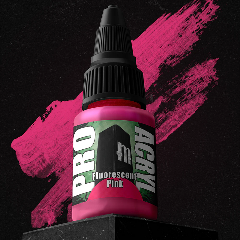 Pro Acryl - Fluorescent Pink-Paint-Ashdown Gaming