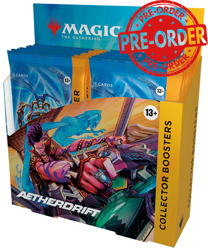 Magic the Gathering - Aetherdrift: Collectors Booster Box-Cards-Ashdown Gaming