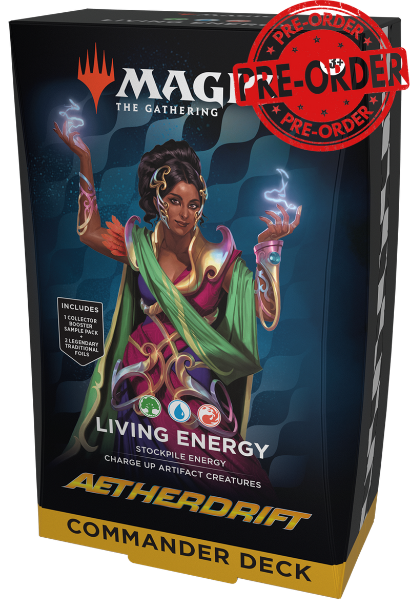 Magic the Gathering - Aetherdrift: Commander Deck Living Energy-Cards-Ashdown Gaming