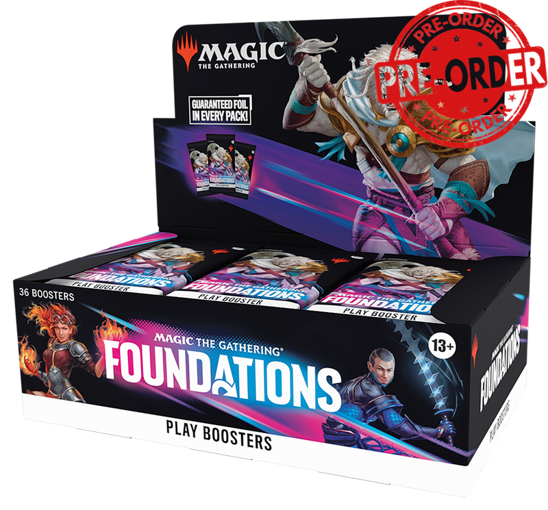 Magic the Gathering - Foundations Play Booster Display-Cards-Ashdown Gaming