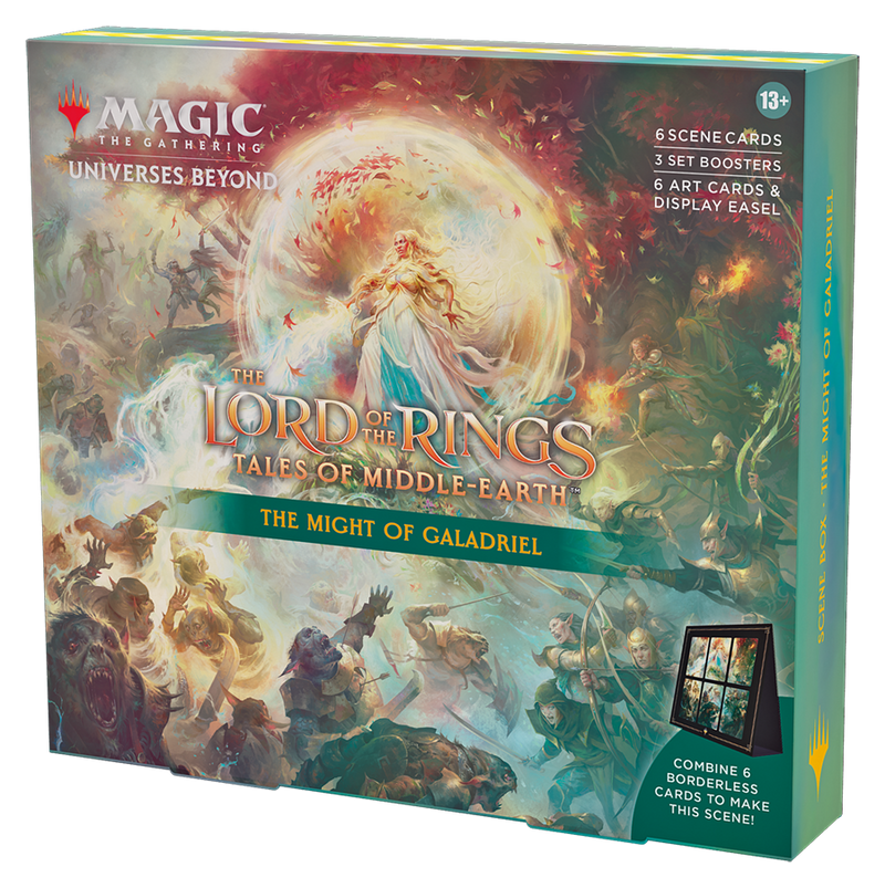 Magic the Gathering - Tales of Middle Earth Holiday Scene Box: The Might of Galadriel-Cards-Ashdown Gaming