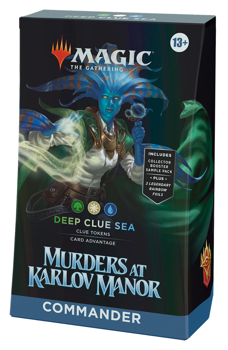 Magic the Gathering - Murders at Karlov Manor Commander Deck: Deep Clue Sea-Cards-Ashdown Gaming