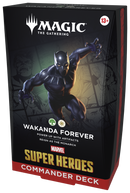 Magic the Gathering - Marvel Super Heores Commander Deck: Wakanda Forever-Ashdown Gaming