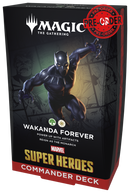 Magic the Gathering - Marvel Super Heores Commander Deck: Wakanda Forever-Ashdown Gaming