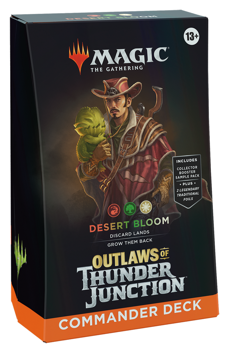 Magic the Gathering - Outlaws of Thunder Junction Commander Deck: Desert Bloom-Cards-Ashdown Gaming