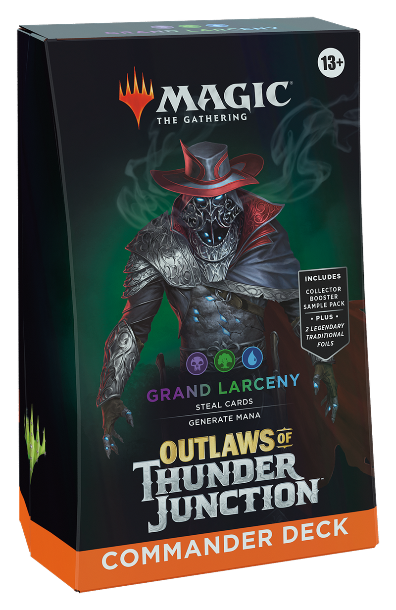 Magic the Gathering - Outlaws of Thunder Junction Commander Deck: Grand Larceny-Cards-Ashdown Gaming