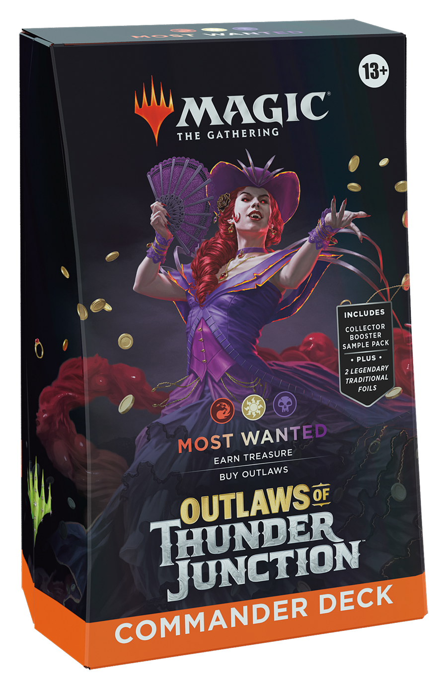 Magic the Gathering - Outlaws of Thunder Junction Commander Deck: Most Magic the Gathering - Outlaws of Thunder Junction Commander Deck: Most