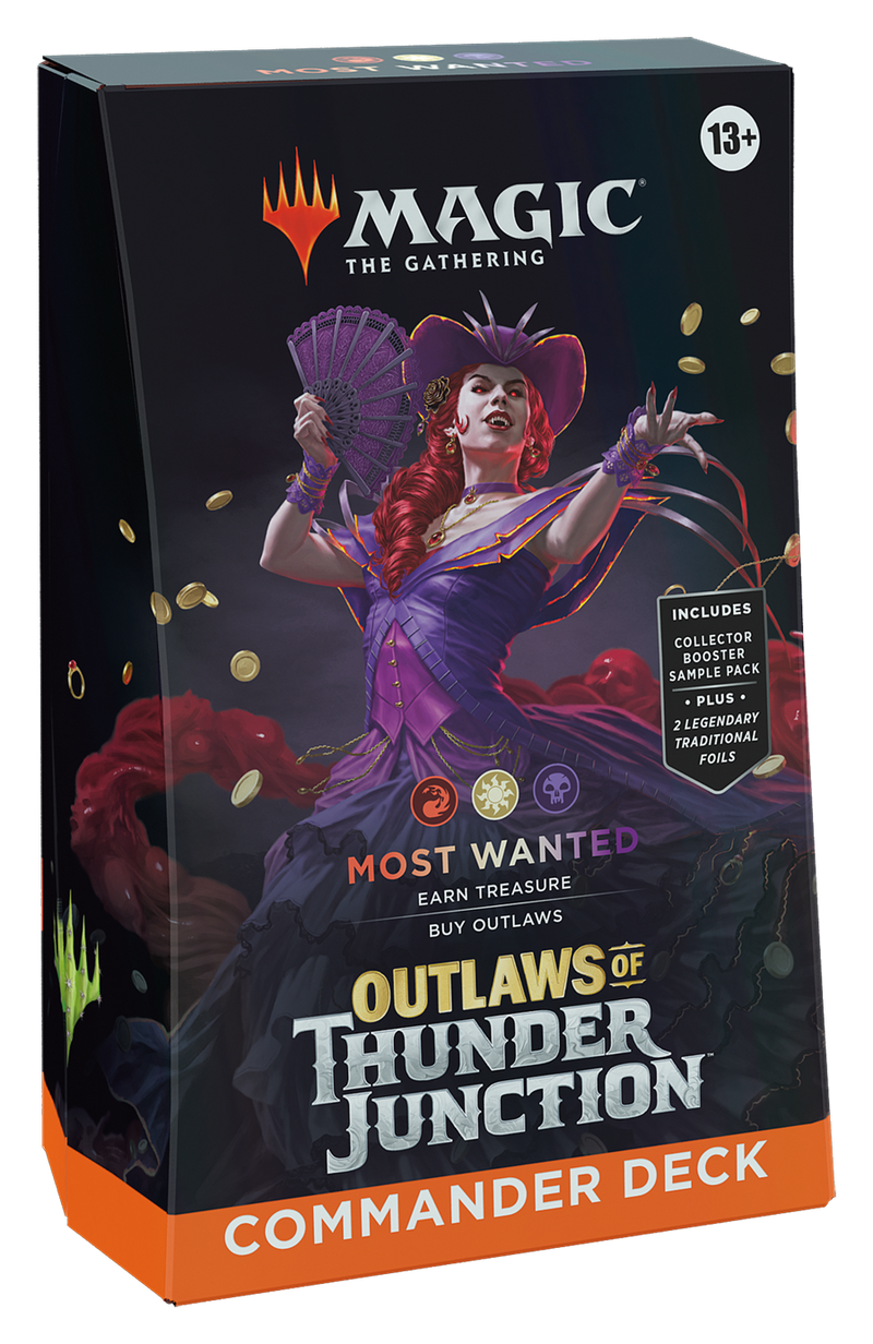 Magic the Gathering - Outlaws of Thunder Junction Commander Deck: Most Wanted-Cards-Ashdown Gaming