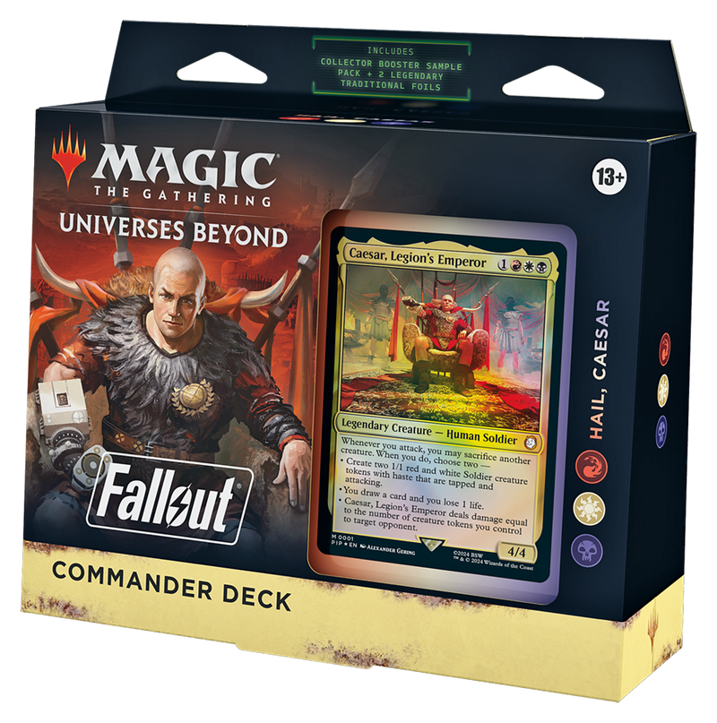 Magic the Gathering - Fallout Commander Deck: Hail Caesar-Cards-Ashdown Gaming