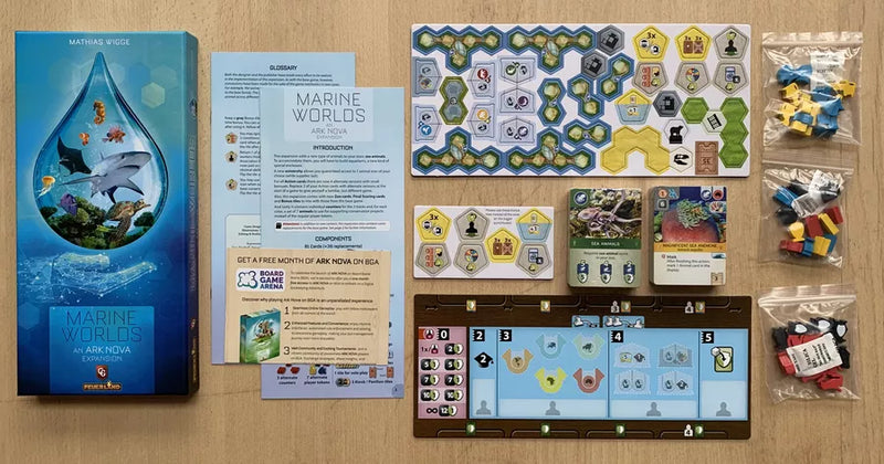 Ark Nova - Marine Worlds Expansion-Board Games-Ashdown Gaming
