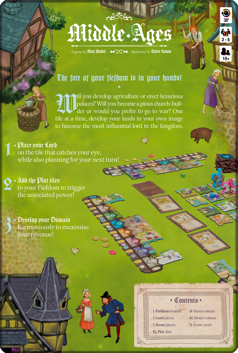 Middle Ages-Board Game-Ashdown Gaming