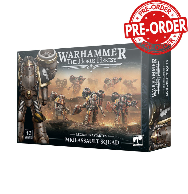 Horus Heresy - MkII Assault Squad-Boxed Set-Ashdown Gaming
