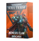 Kill Team - Nemesis Claw Datacards-Boxed Set-Ashdown Gaming