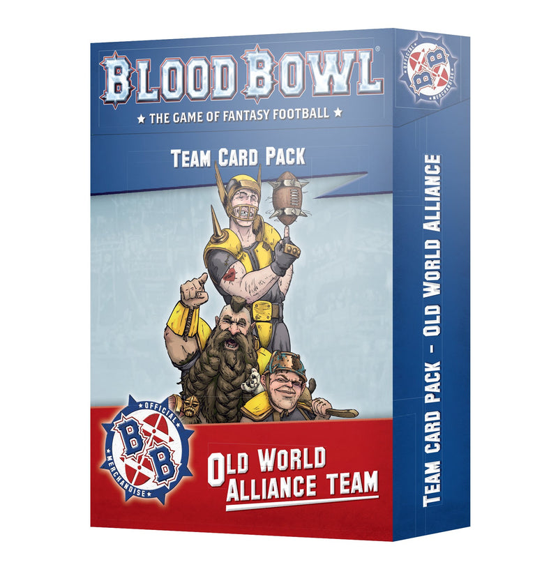 Blood Bowl: Old World Alliance Team Card Pack-Boxed Set-Ashdown Gaming