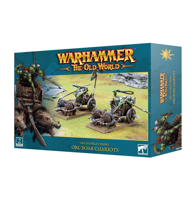 Orcs and Goblin Tribes - Orc Boar Chariots-Book-Ashdown Gaming