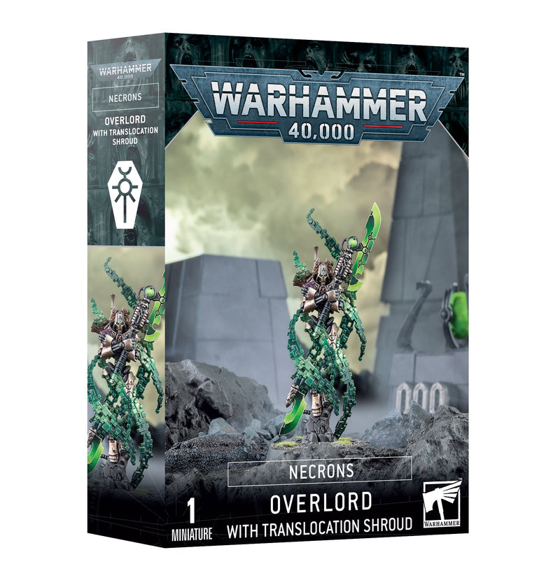 Necrons - Overlord with Translocation Shroud-Boxed Set-Ashdown Gaming
