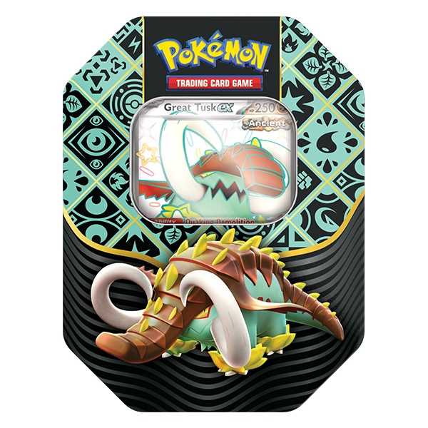 Pokemon TCG: Scarlet and Violet 4.5 Paldean Fates Tin-Collectible Trading Cards-Ashdown Gaming