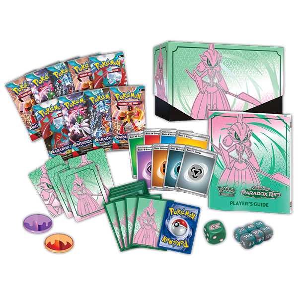 Pokemon TCG: Scarlet and Violet 4 Paradox Rift Elite Trainer Box-Collectible Trading Cards-Ashdown Gaming