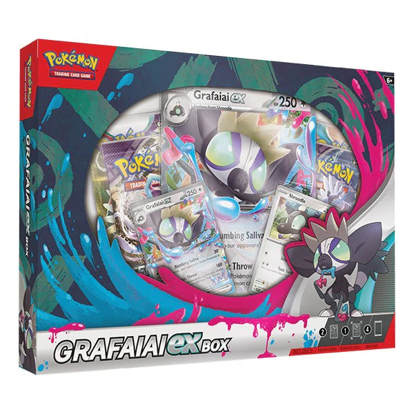 Pokemon TCG: Grafaiai Ex Box-Collectible Trading Cards-Ashdown Gaming