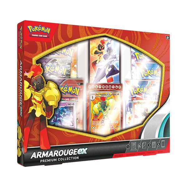 Pokemon TCG: Armarouge ex Premium Collection-Collectible Trading Cards-Ashdown Gaming