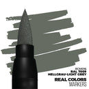 AK Real Color Markers: Hellgrau Light Grey RAL7009-Paint-Ashdown Gaming