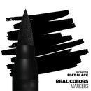 AK Real Color Markers: Flat Black-Paint-Ashdown Gaming