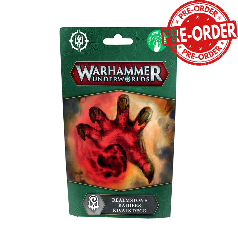 Warhammer Underworlds - Realmstone Raiders Rivals Deck-Ashdown Gaming