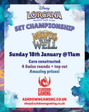 Disney Lorcana: Whispers in the Well - Store Championship Ticket Sunday January 18th 11am-Collectible Trading Cards-Ashdown Gaming