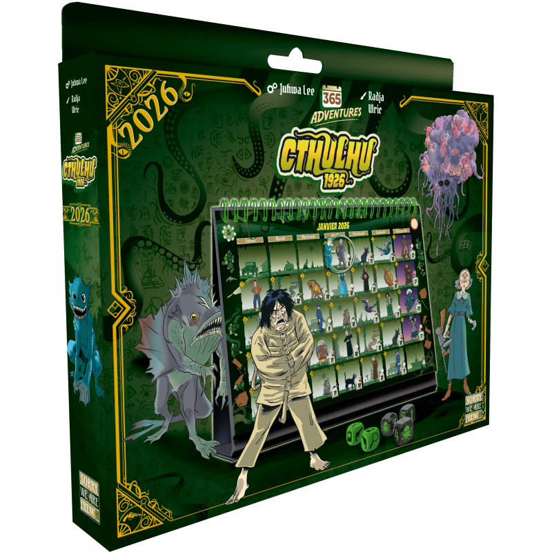 365 Adventures calendar: Cthulhu 1926-Board Games-Ashdown Gaming
