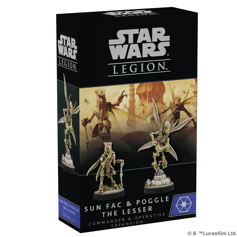 Star Wars Legion: Sun Fac and Poggle the Lesser Operative and Commander Expansion-Unit-Ashdown Gaming