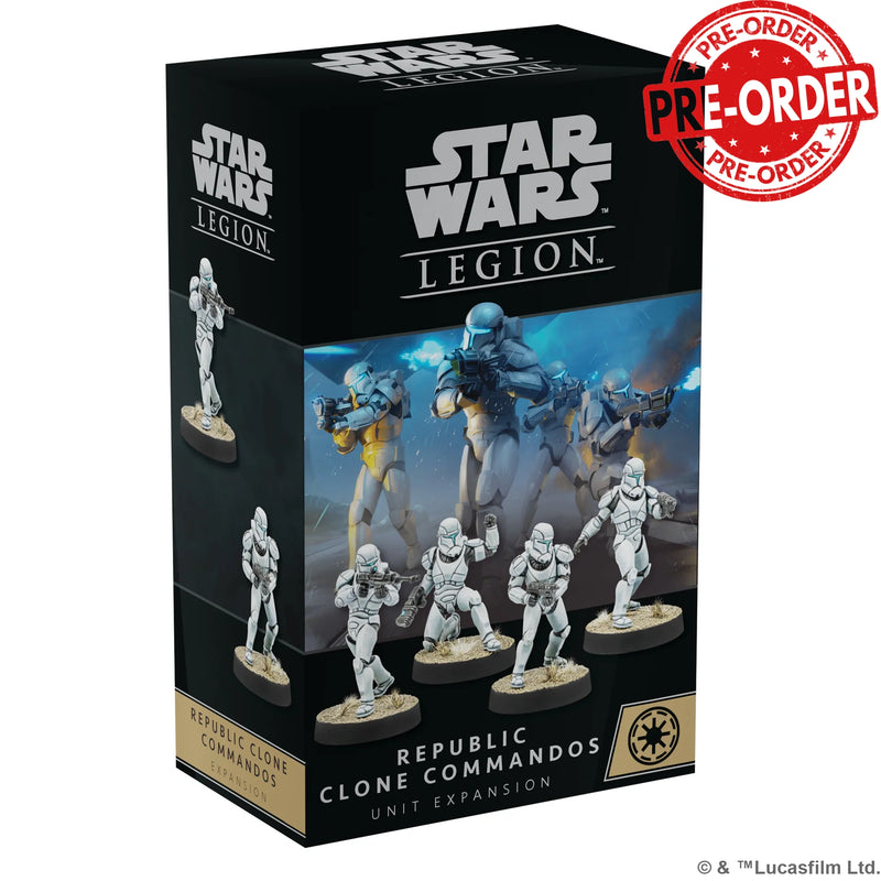Star Wars Legion: Republic Clone Commandos Unit Expansion-Operative-Ashdown Gaming