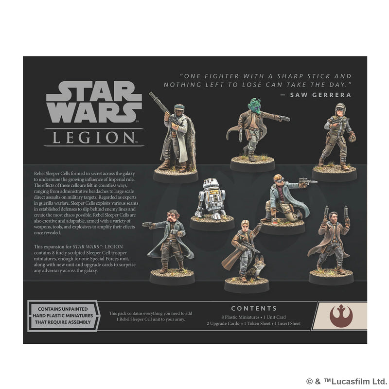 Star Wars Legion: Rebel Sleeper Cell Expansion-Unit-Ashdown Gaming