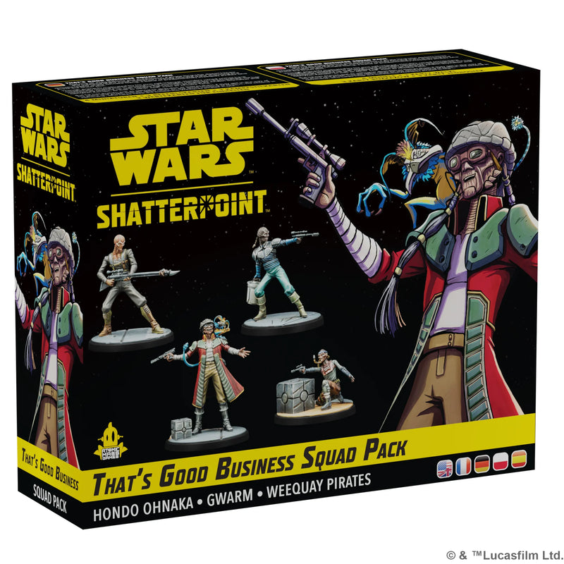 Star Wars Shatterpoint: That's good Business Squad Pack-Boxed Set-Ashdown Gaming