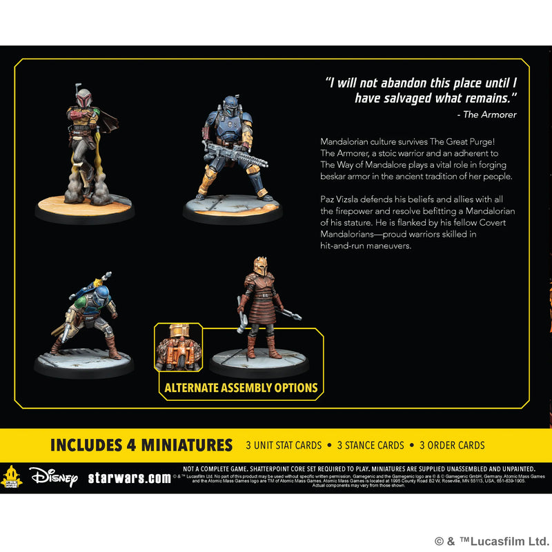 Star Wars Shatterpoint:This is the Way Squad Pack-Boxed Set-Ashdown Gaming