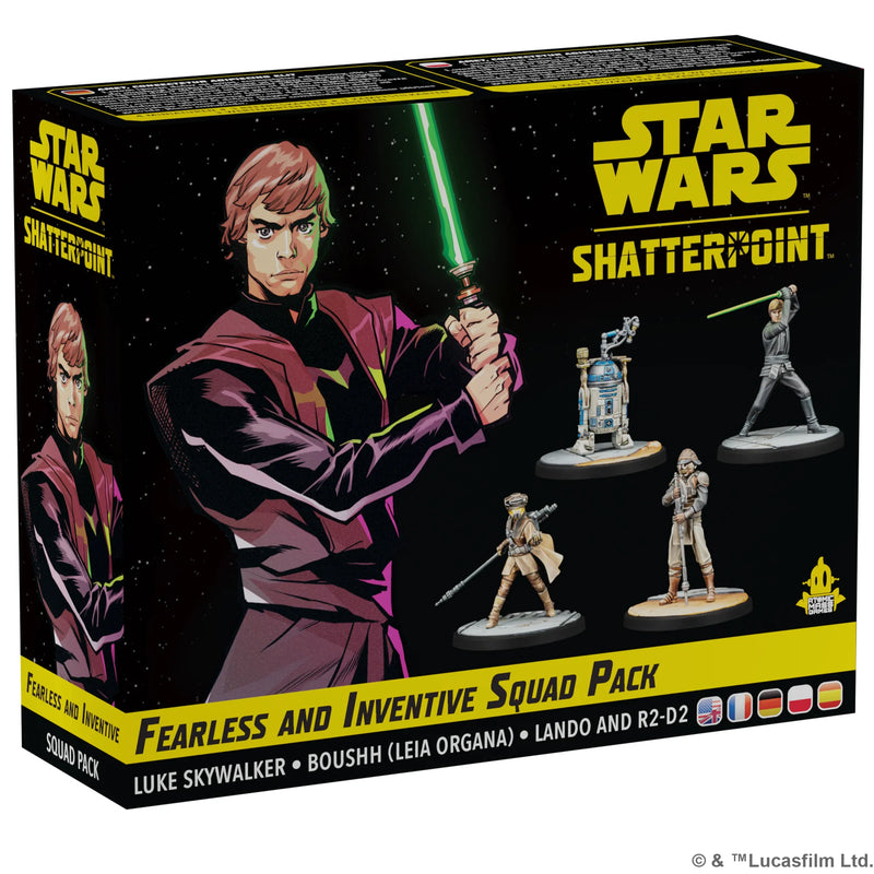 Star Wars Shatterpoint: Fearless and Inventive Squad Pack-Boxed Set-Ashdown Gaming