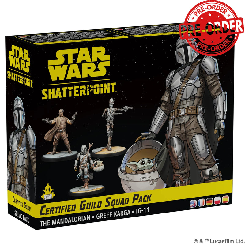 Star Wars Shatterpoint: Certified Guild Squad Pack-Boxed Set-Ashdown Gaming